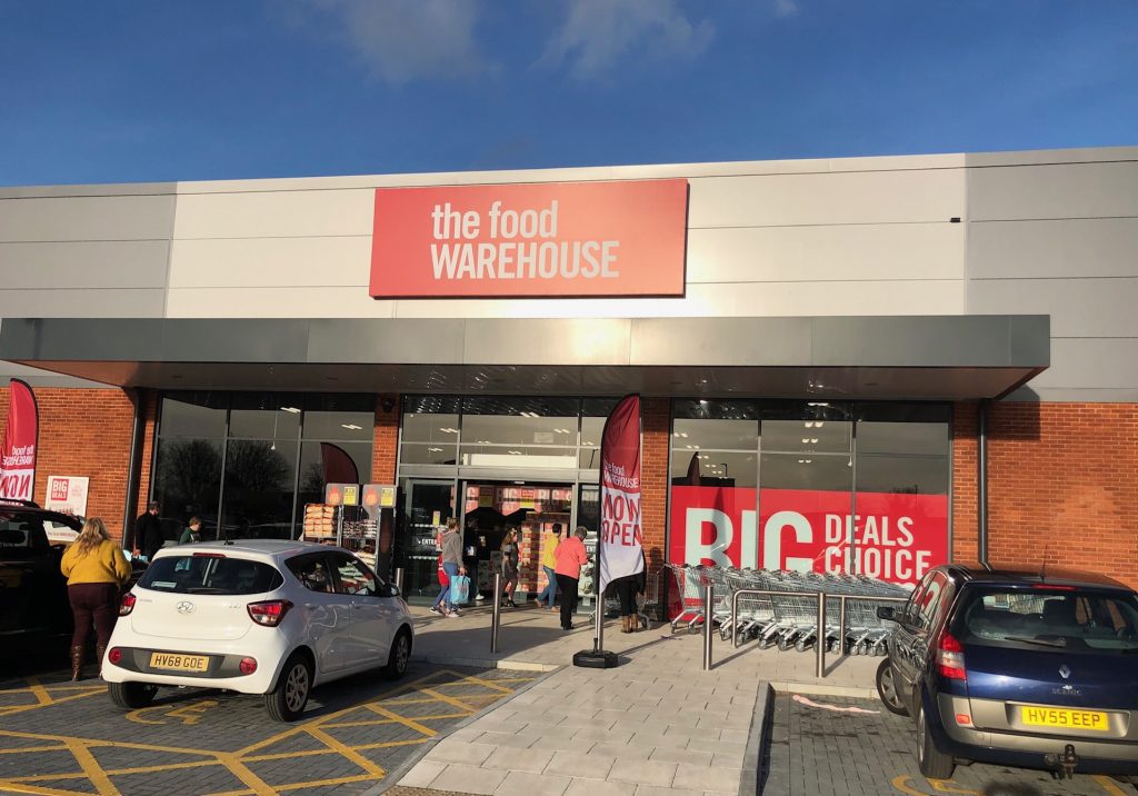 The Food Warehouse by Iceland opens at Brockhurst Gate.