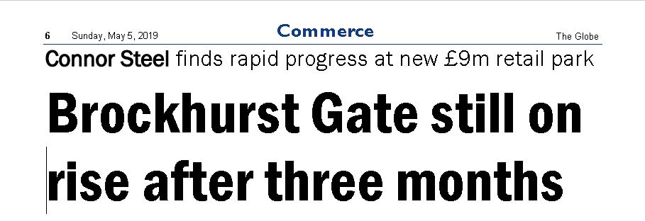 Gosport Globe News Article about Brockhurst Gate